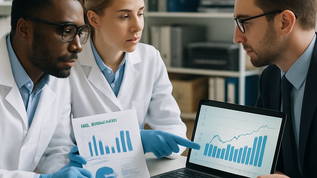 Biotech AI IPOs analysis with drug formulation research and investor review