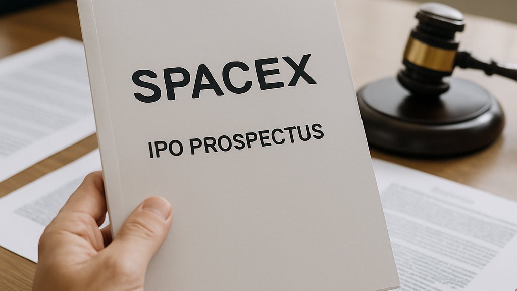 Review of SpaceX IPO prospectus with legal documents