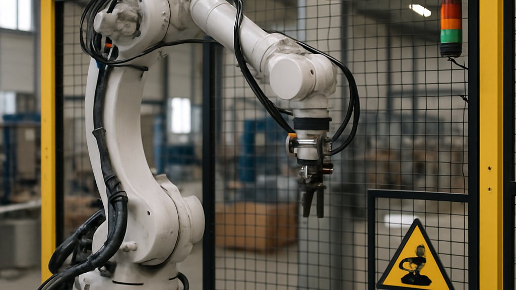 Robotic arm testing with Isaac Robotics Simulation in warehouse environment