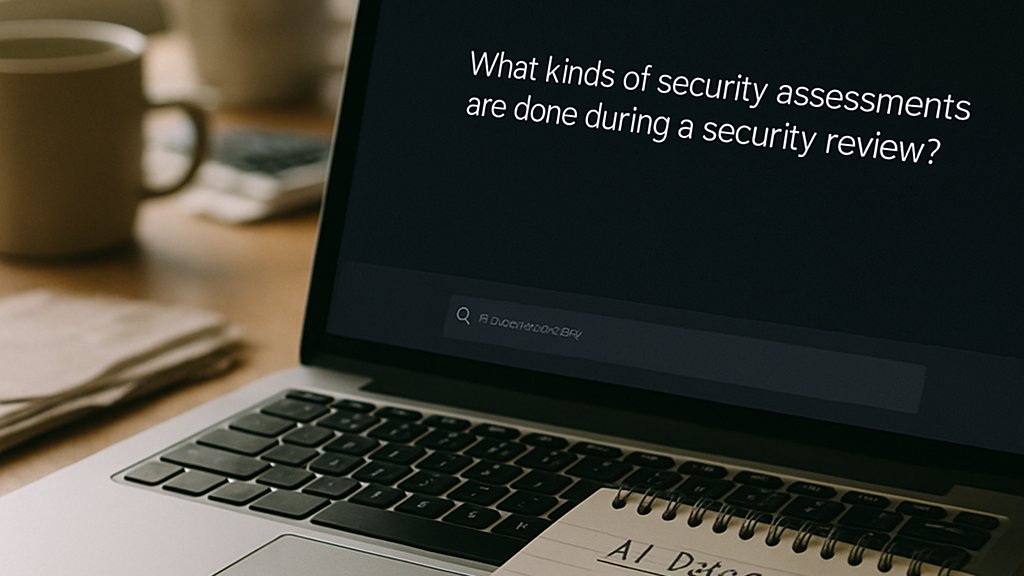 Laptop screen illustrating Prompt Injection Vulnerabilities during a security review