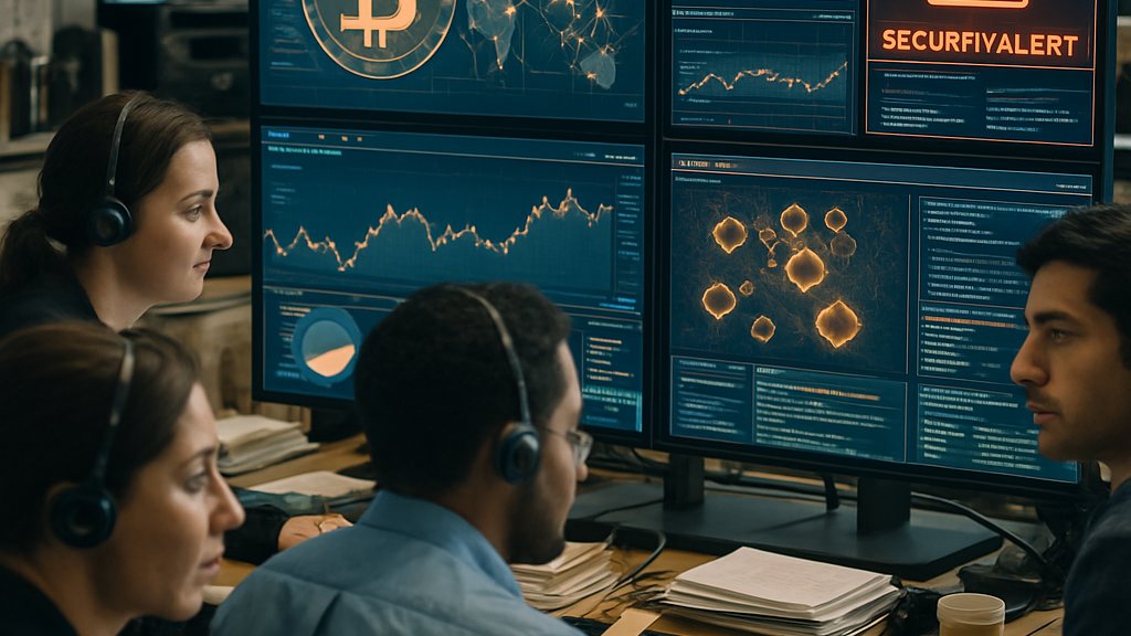 Bitcoin Security team monitoring networks for risks and threat mitigation in 2026.