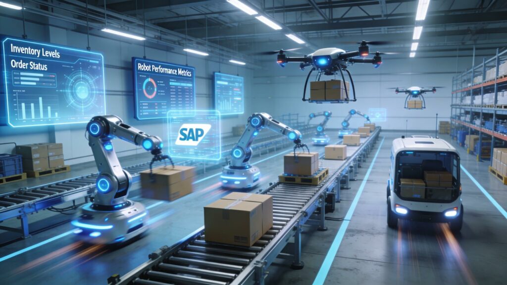 AI-powered logistics and workforce collaboration in smart warehouses
