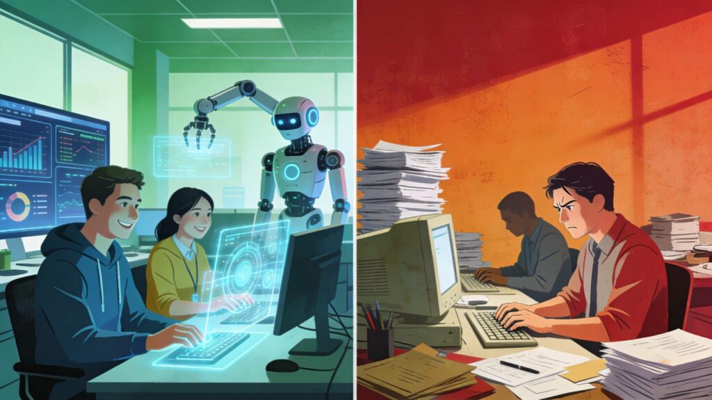 The gap between AI adoption and workforce readiness continues to grow globally