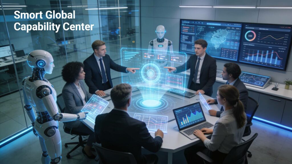 AI workforce transformation inside AI-driven GCC operating models
