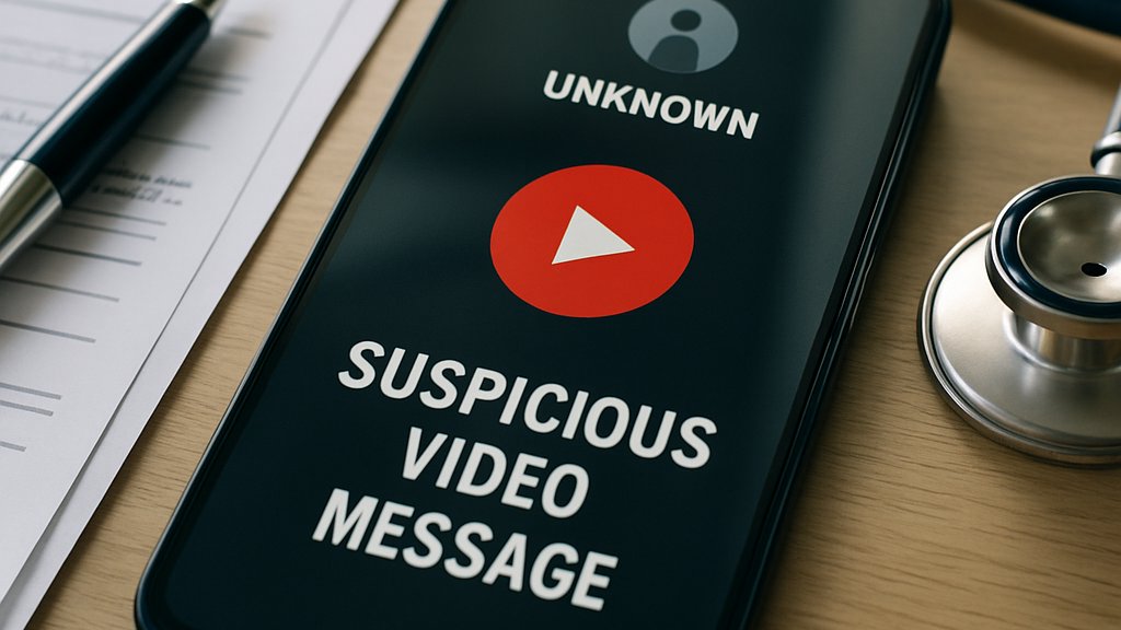 Suspicious phone video illustrates Medical Impersonation Fraud warning signs
