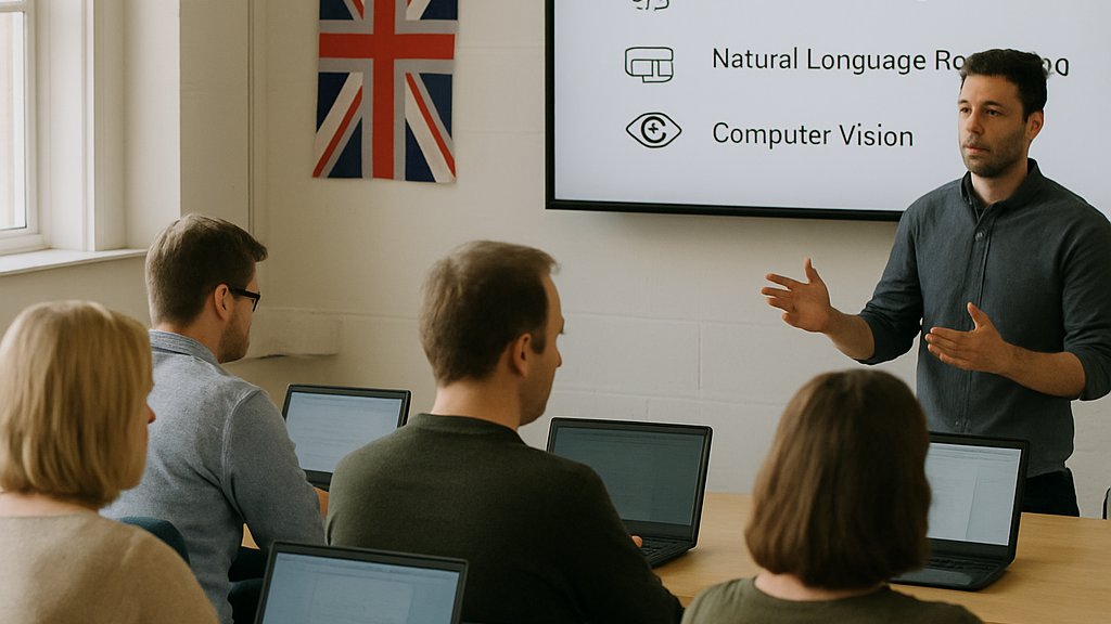 Workshop on Enterprise AI Adoption skills training in Britain