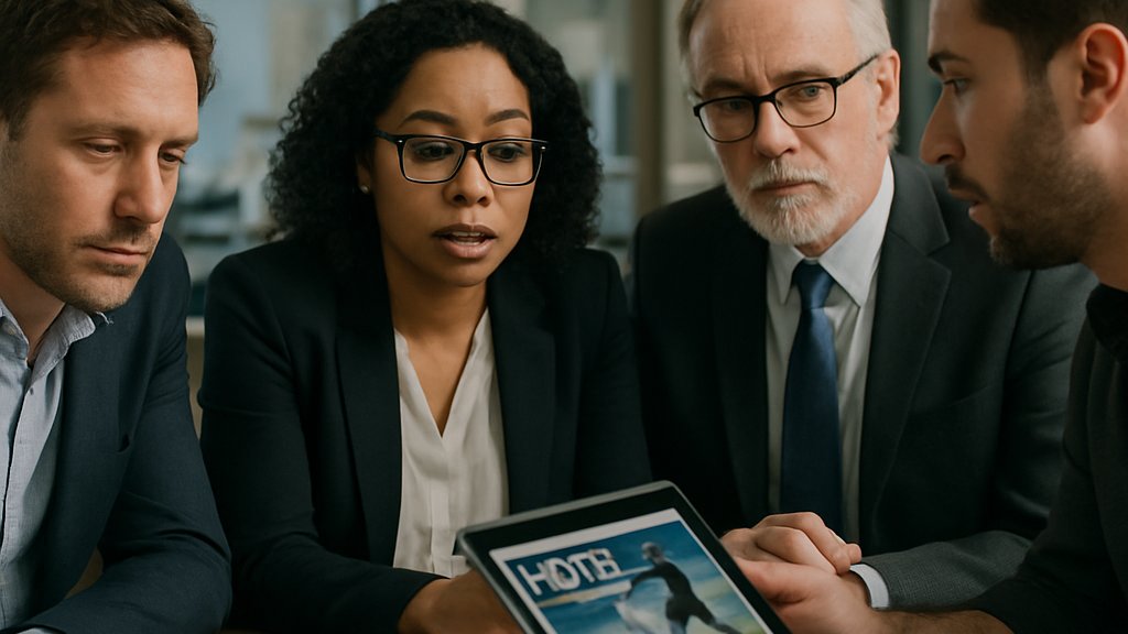 Newsroom meeting discusses AI Marketing Backlash and brand safety
