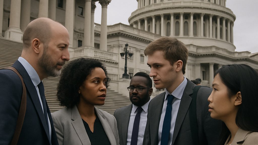 Capitol Hill scene for AI Regulation Debate and governance talks