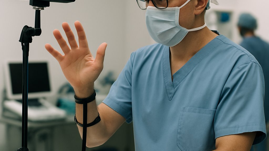 Robot Learning Systems wristband technology for surgical training and tracking