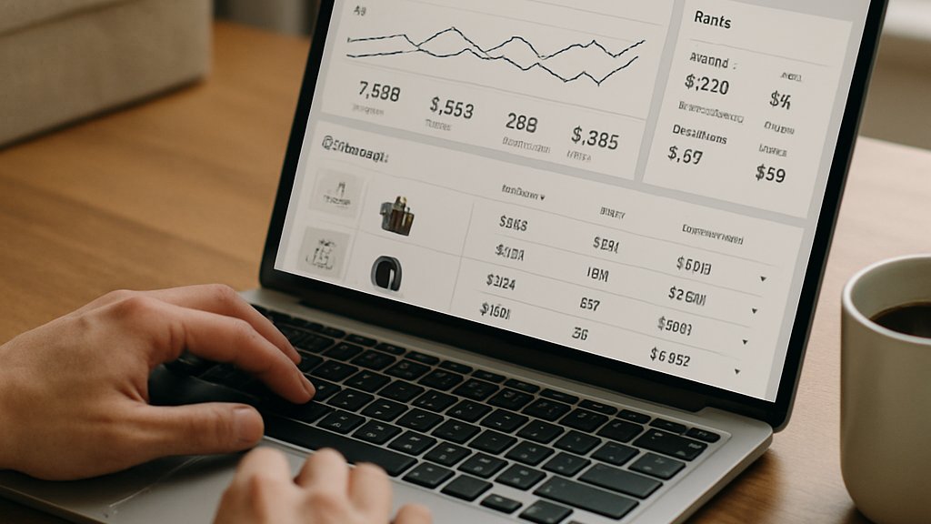 Visual AI Search dashboard for commerce marketing and ads