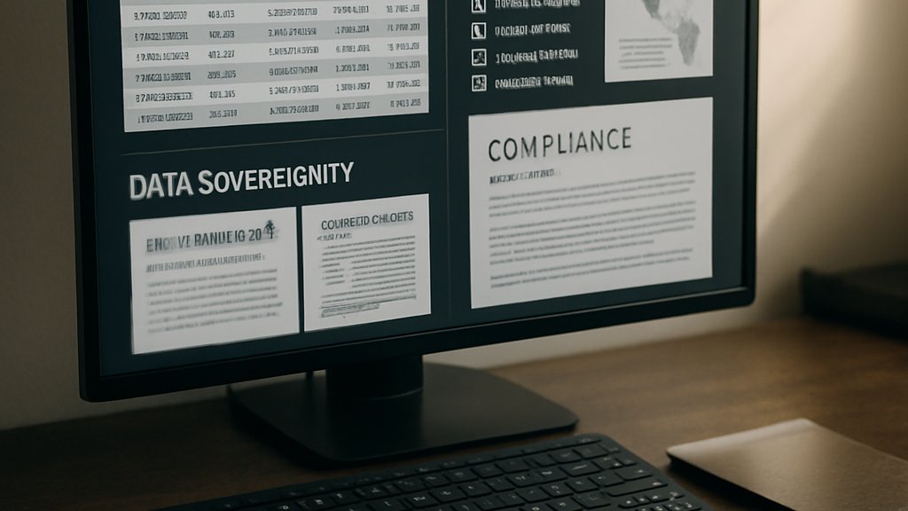 Enterprise AI Governance workspace showing data access logs and policy checks