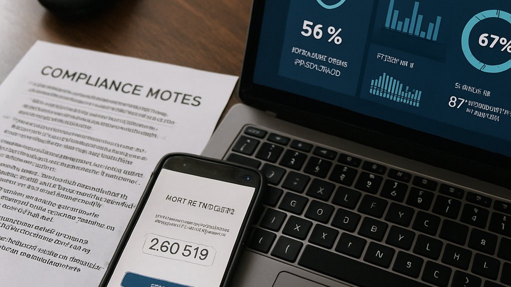 Bot Identity Verification compliance and security desk scene