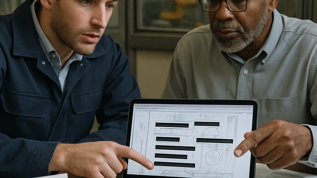 Manufacturing AI Compliance review meeting with ITAR data protection