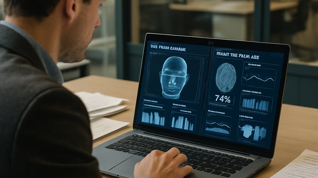 Analyst reviewing Biometric AI Regulation compliance challenges