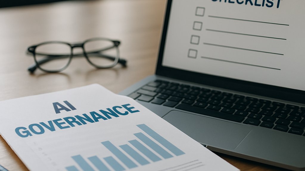 Business team preparing for AI Transparency Laws compliance review