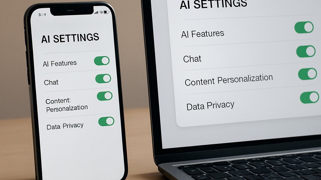 ChatGPT Memory Features settings and privacy controls on devices