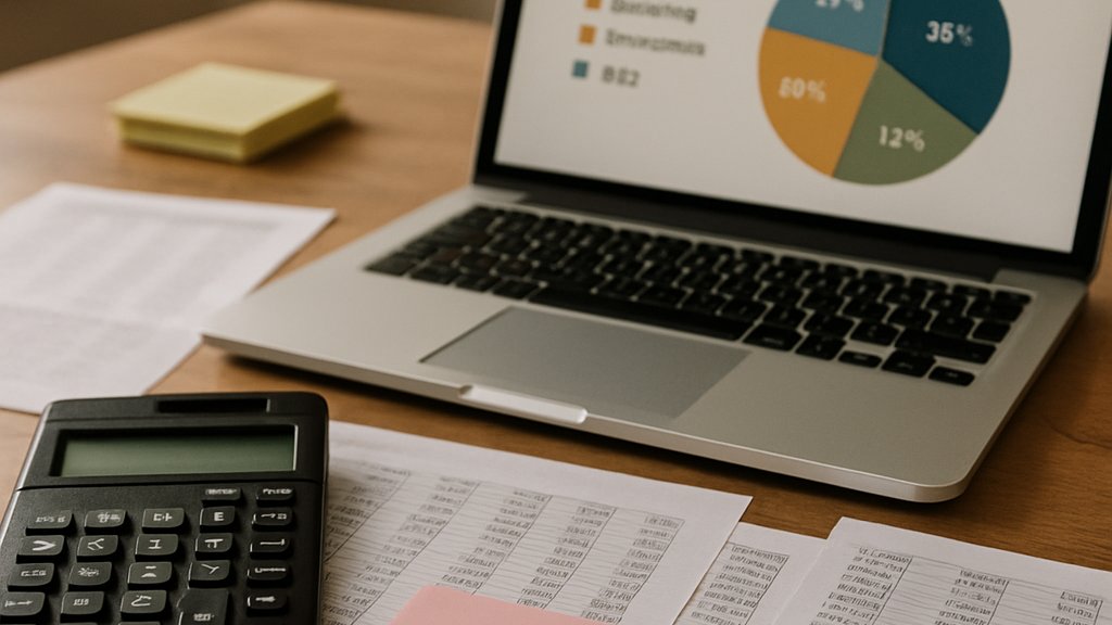 Spreadsheet and calculator illustrating AI Spending Costs per employee