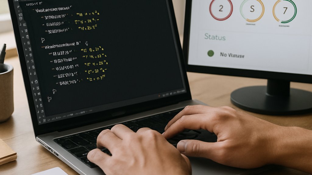 Developer verifying dependencies for AI Supply Chain security