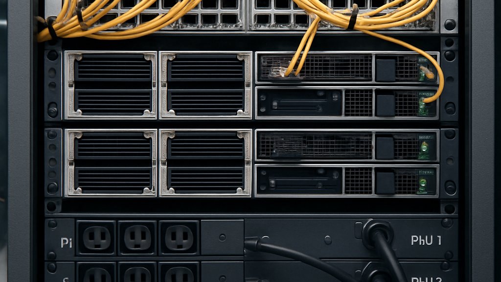 AI Infrastructure Partnership rack-scale server hardware in a modern data center