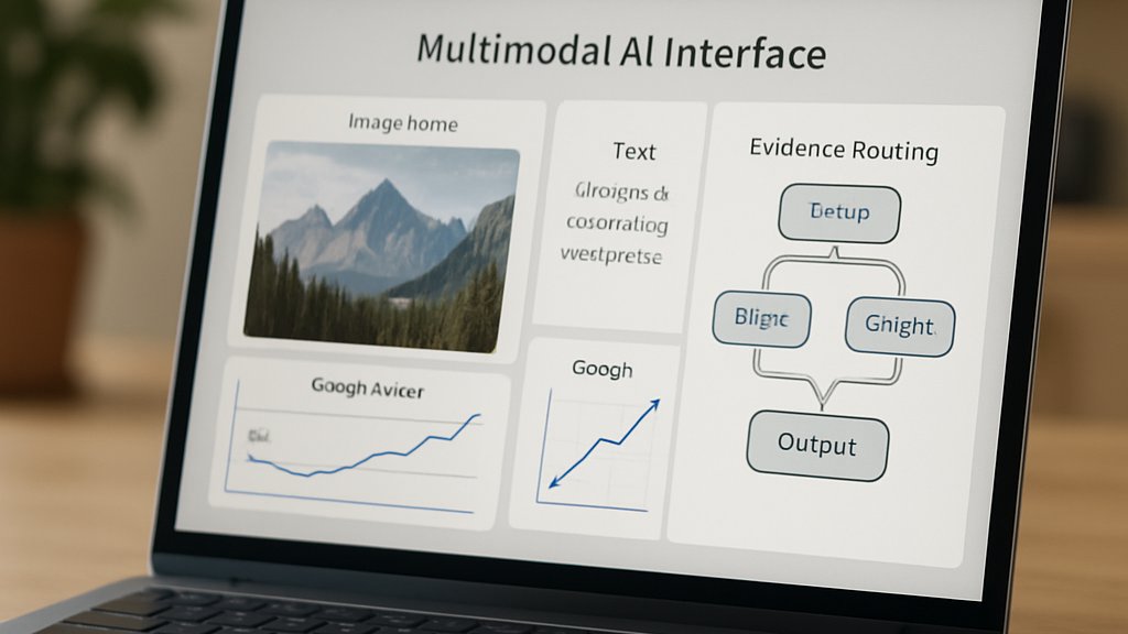 Hallucination Reduction Methods evidence graph interface on laptop screen