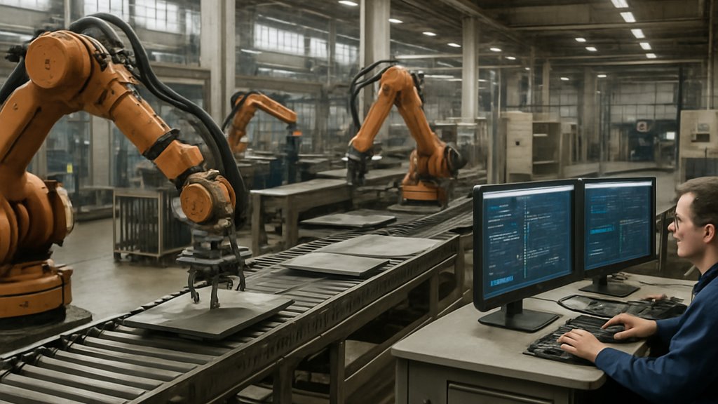 Physical AI Systems in automated manufacturing and industrial robotics