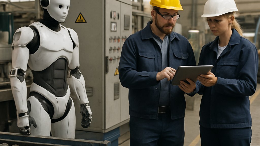 Humanoid Robotics Platform used in factory automation and live industrial operations