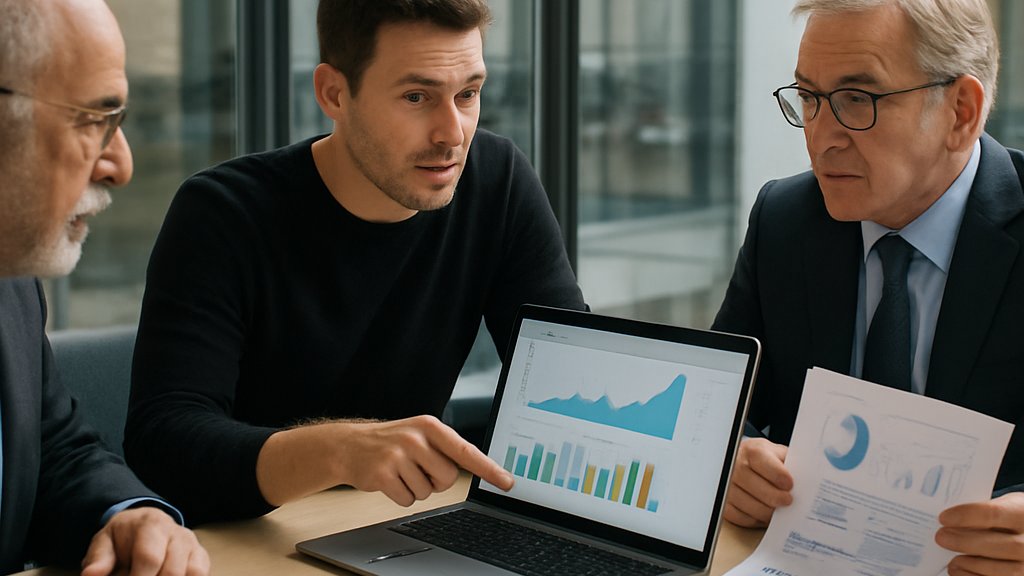 Investors discuss GPU Infrastructure Funding during a startup funding meeting