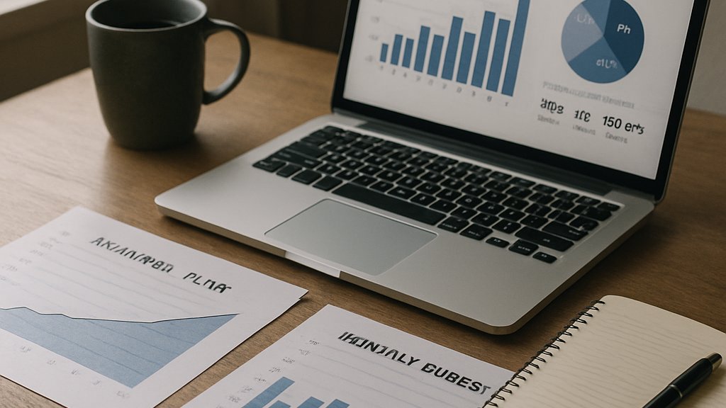 AI Infrastructure Pivot financing plans on a business desk