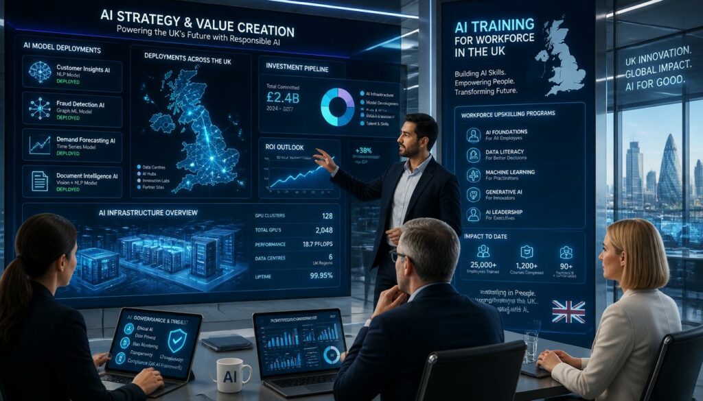AI Training for Workforce at London Tech Week 2026 with £6B UK AI investments
