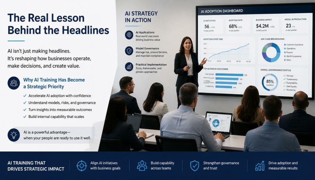 Professionals learning AI skills and workforce readiness in OpenAI IPO context