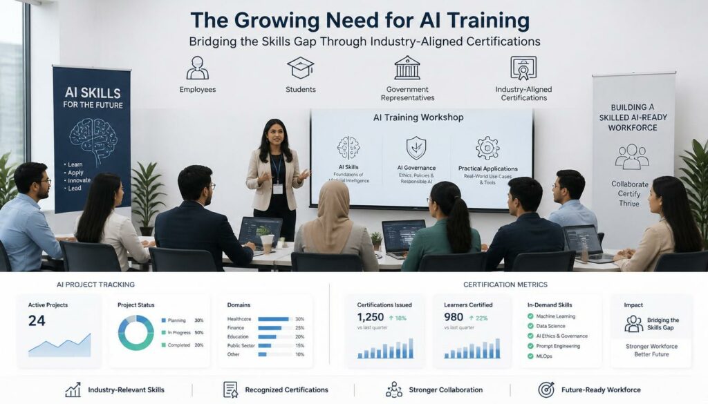 Participants attending AI Training programs at Bangladesh AI Hub