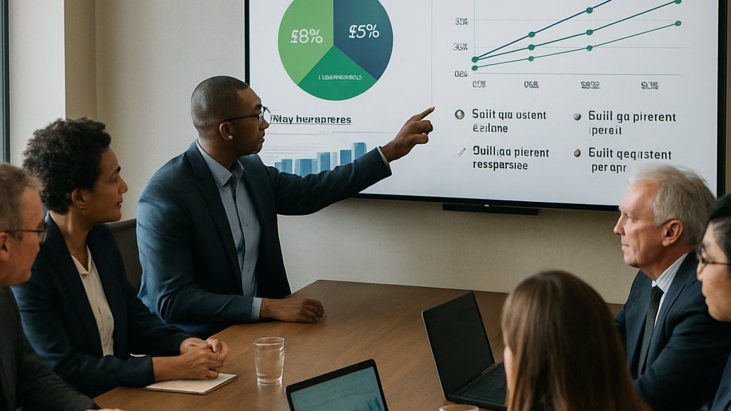 Executives discussing AI Compute Expansion investment plans in the UK