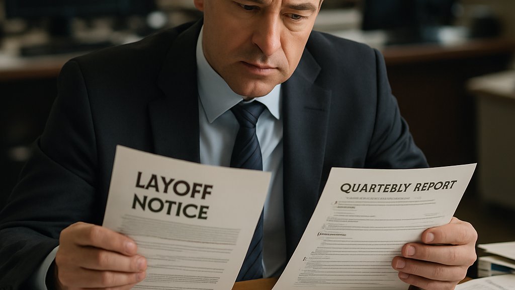 AI Workforce Impact analyzed through layoff notices and quarterly reports