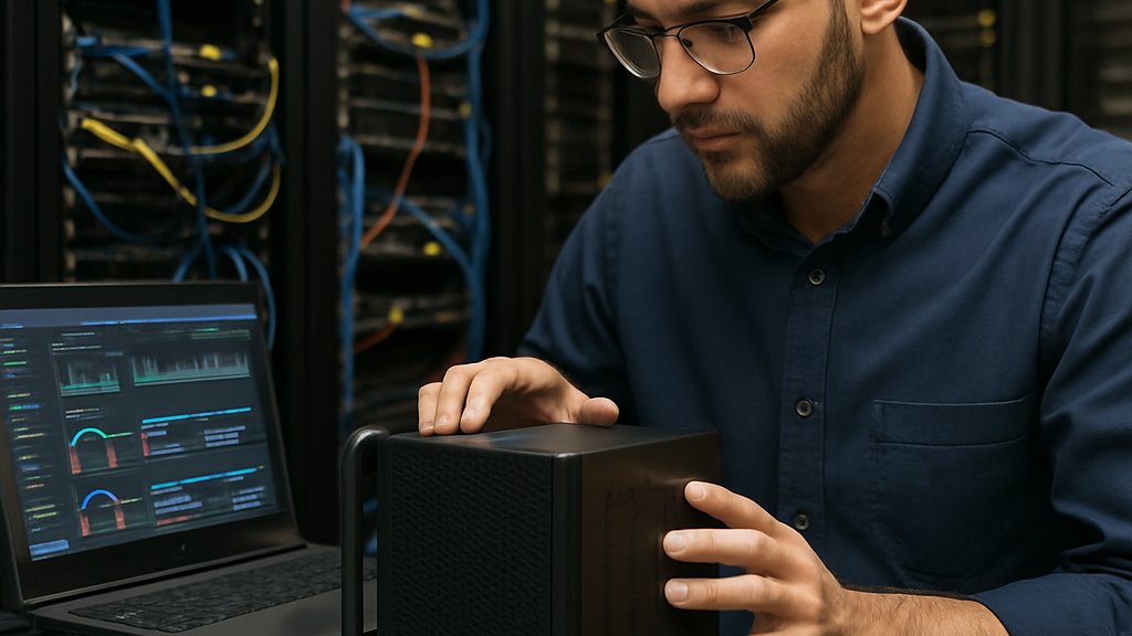 Deskside AI Computing hardware managed by an IT professional