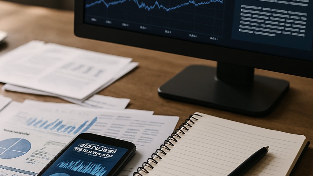 Nvidia AI Leadership reflected in market charts and business analysis workspace