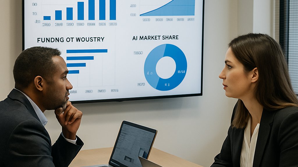 Funding charts show pressure on AI Industry Leaders in the competitive market