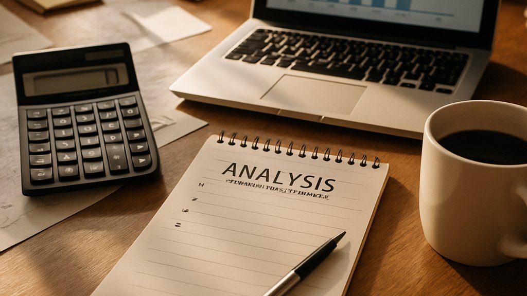 Analyst desk illustrating AI Return Investment metrics and planning