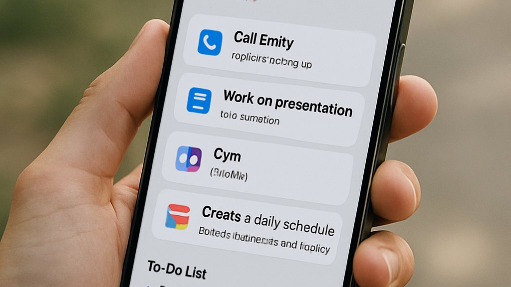 iPhone app demo featuring AI Development Frameworks for on-device intelligence