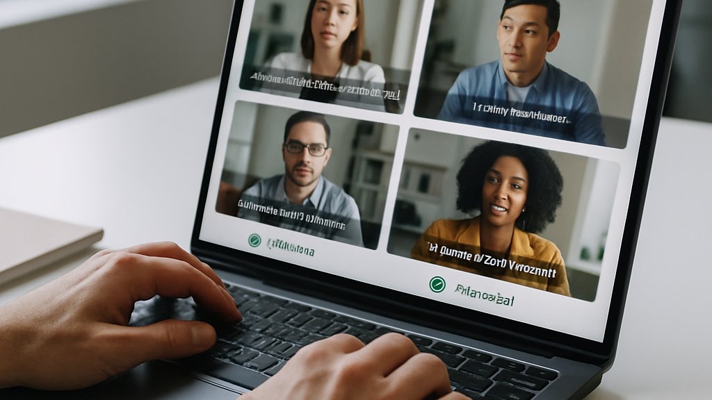 Localization AI Platform managing multimedia translation on laptop