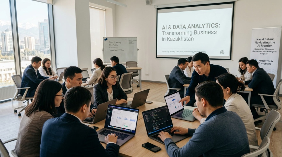 Employees learning AI skills and responsible AI use in OpenAI AI Training programs