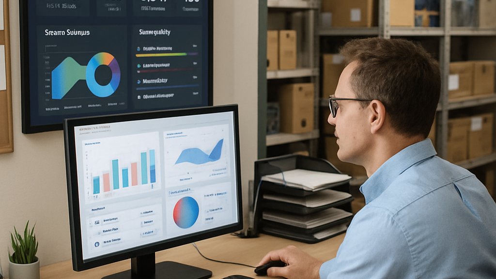 Retail Computer Vision analytics dashboard supporting store productivity and operations