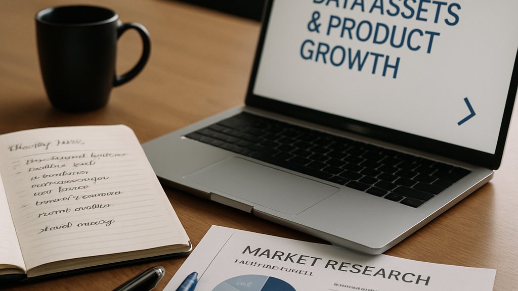 Pitch deck notes and data sheets illustrating AI Startup Valuation trends