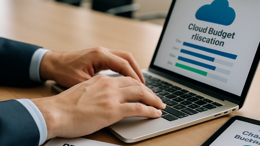 Cloud AI Commitments procurement planning with OCI credits and cloud budget charts