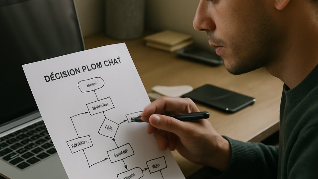 AI Tool Delegation with a person reviewing reasoning steps and workflow notes