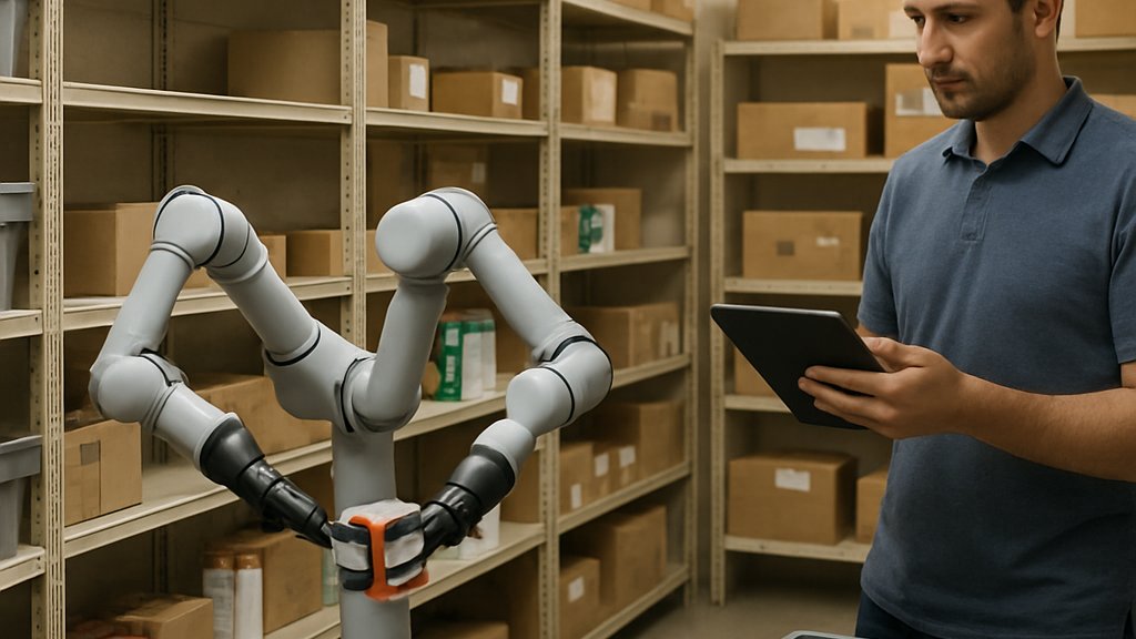 Dual Arm Robotics improving retail stockroom automation and product sorting