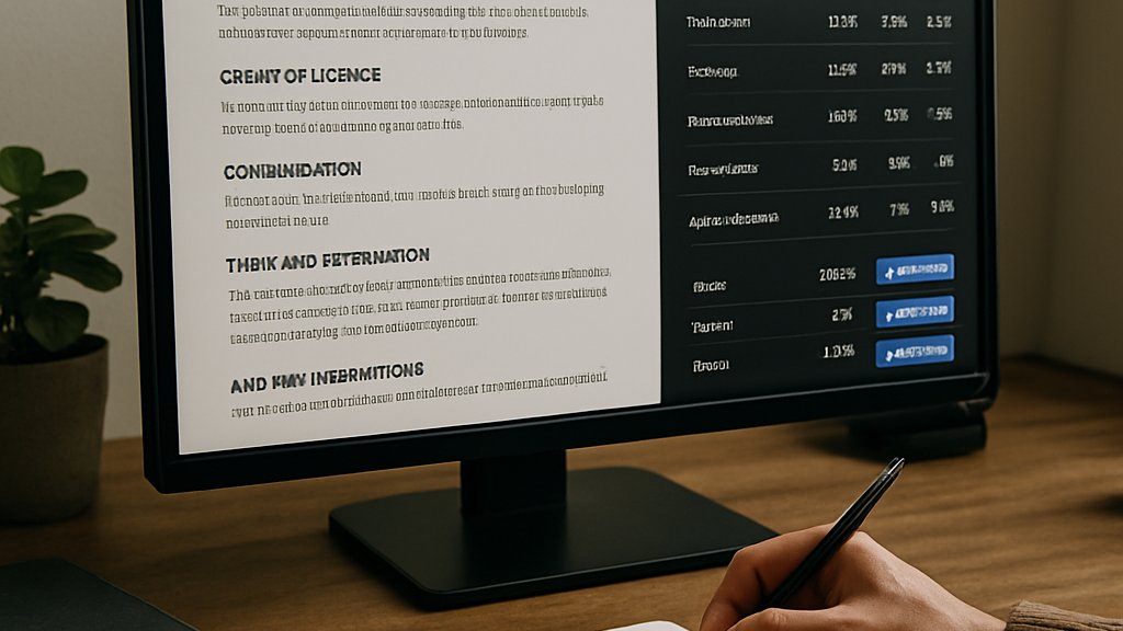 Licensed AI Music licensing dashboard and agreement for rights-safe tracks
