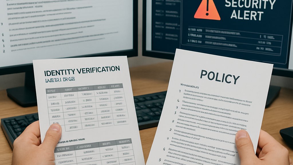 Agent Verification Risks analysis with logs, alerts, and policy documents