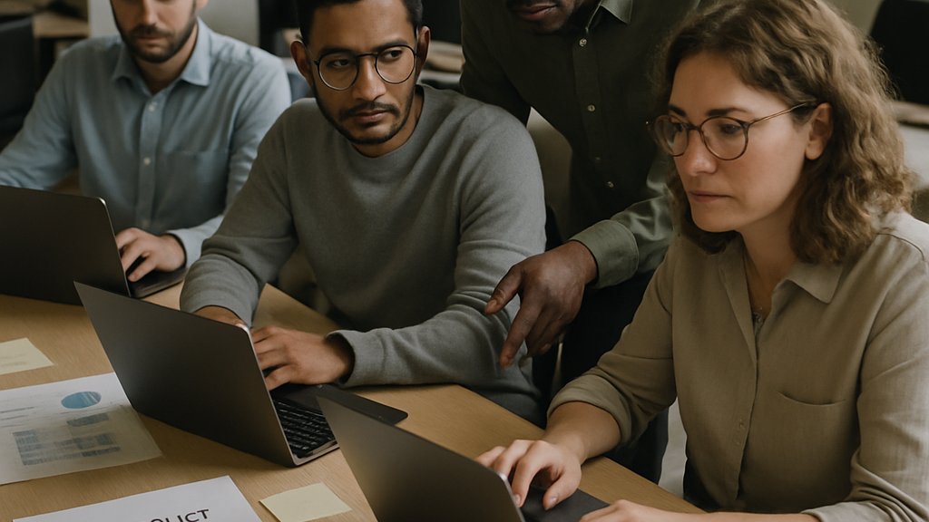Anthropic AI Leadership Strategy with teams reviewing risk policies