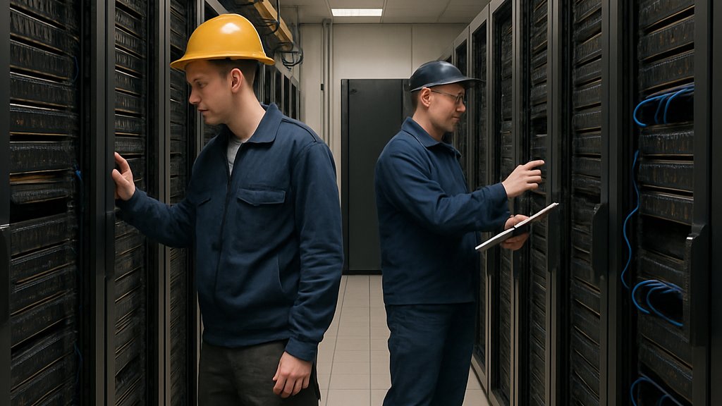 Server room powering Sovereign AI Infrastructure and digital sovereignty