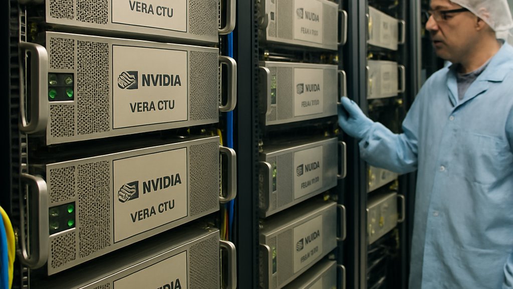 Agentic Science Computing powered by NVIDIA Vera CPUs in a data center